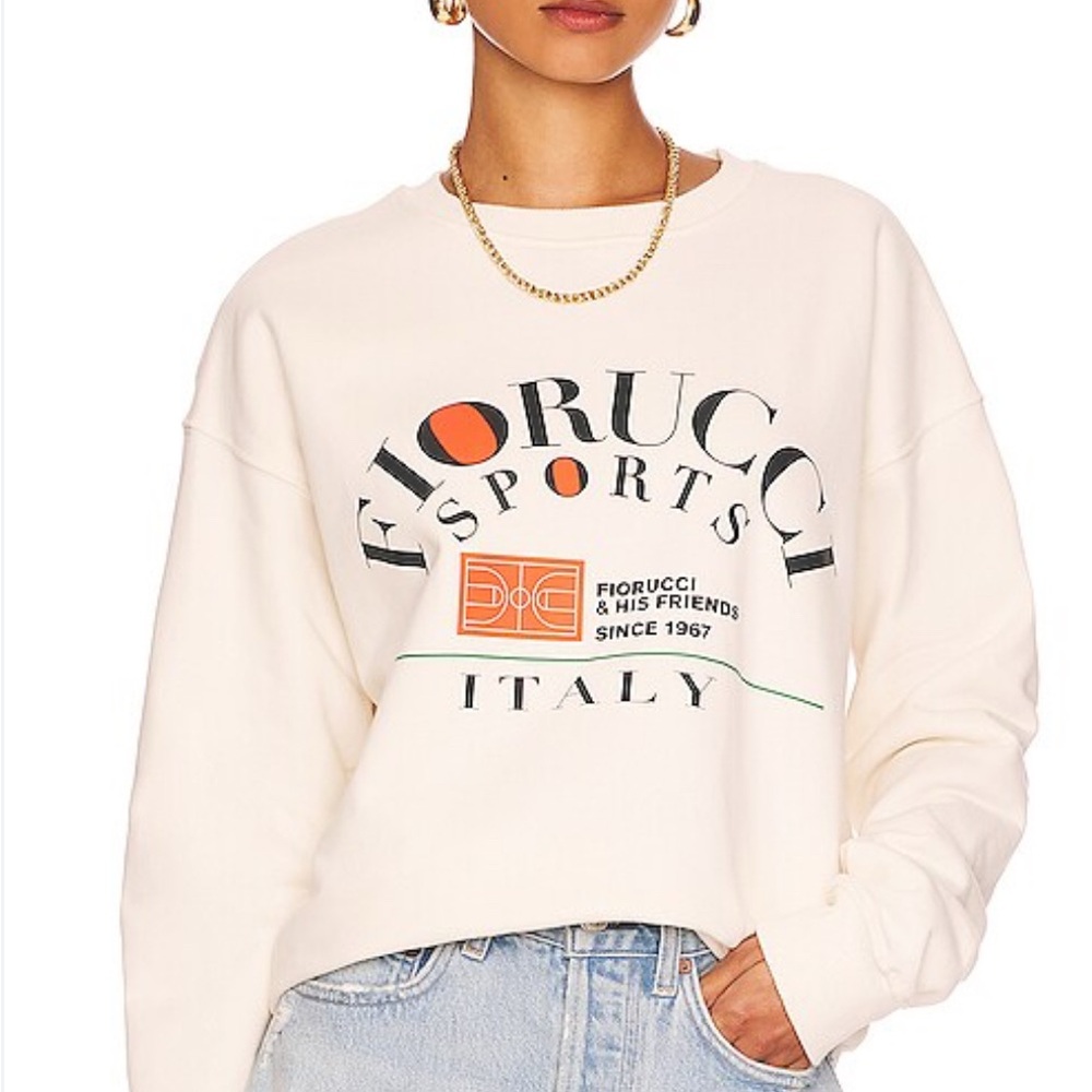 RARE Fiorucci Sports Graphic Sweatshirt Large